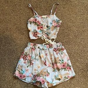 ILLA ILLA short & top set